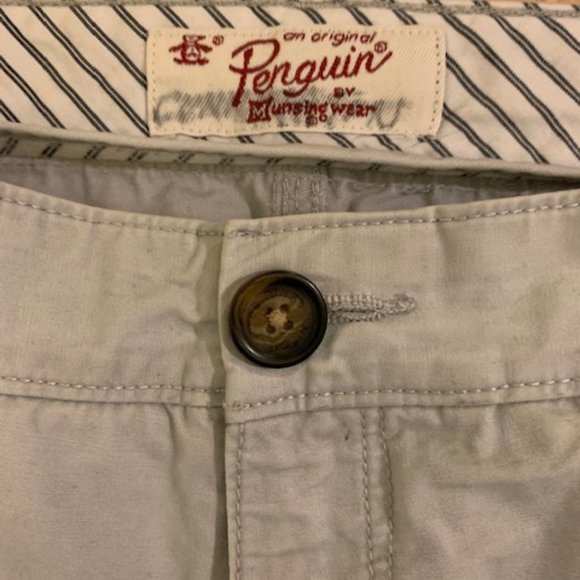 Original Penguin Menswear Khaki Chino 38x34 Four Pocket Pants 100% Cotton - Picture 2 of 4